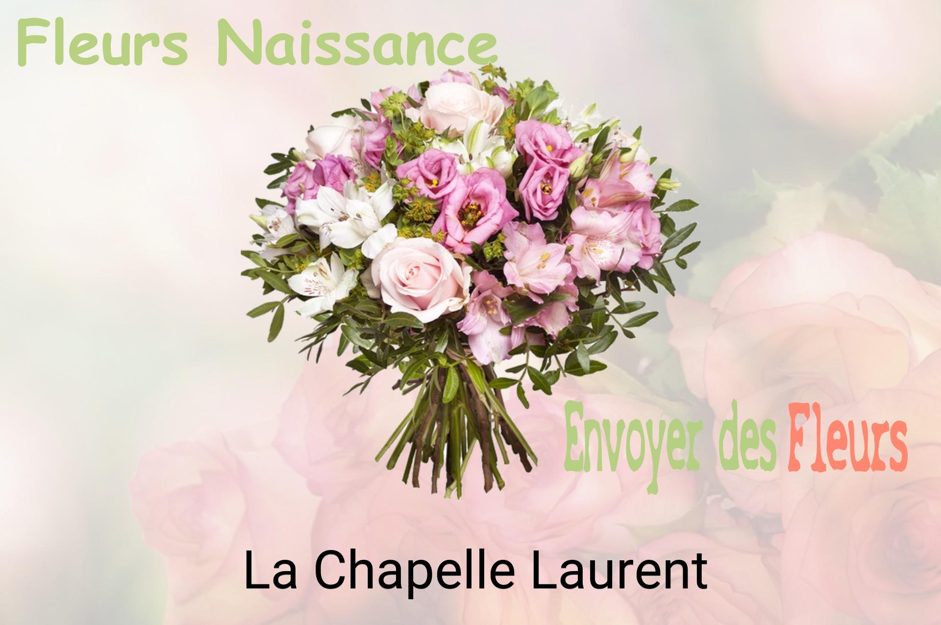 Bouquet de fleurs de naissance livré à La Chapelle-Laurent